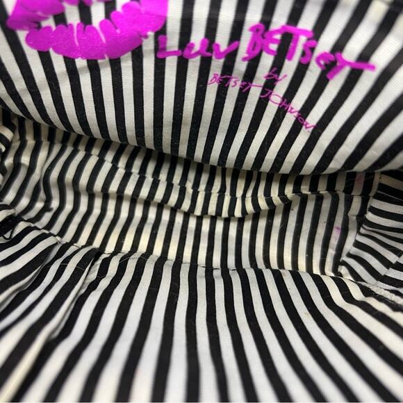 Betsey Johnson Heart and Panda Top Handle Bag - Picture 7 of 9